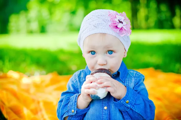 Smakelijke paddestoel — Stockfoto