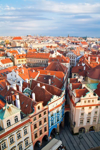 Architettura di Praga dall'alto — Foto Stock