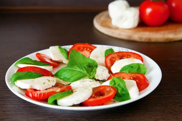 이탈리아 샐러드 caprese 스톡 이미지