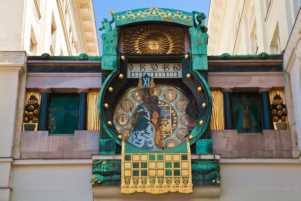 Astronomical clock in Vienna — Stock Photo, Image