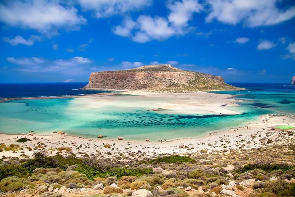 The Balos lagoon — Stock Photo, Image