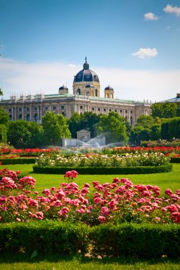 hofburg, Viyana önünde volksgarten Parkı