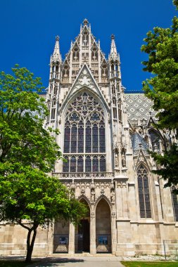 votivkirche, Viyana yan görünüm