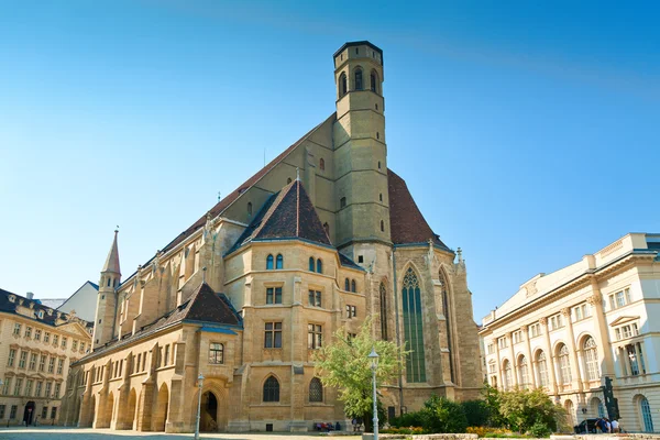 Kerk in Wenen minoritenkirche — Stockfoto