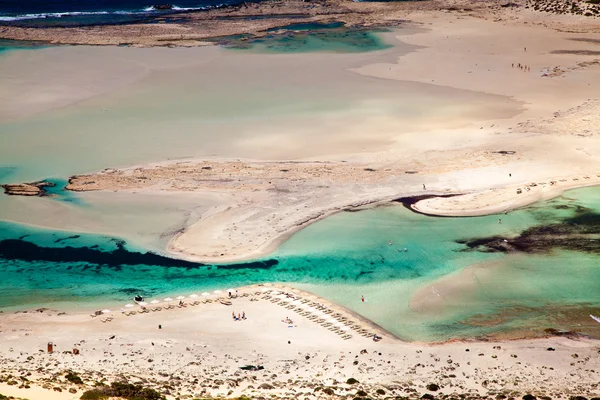 Piaszczystej plaży balos — Zdjęcie stockowe