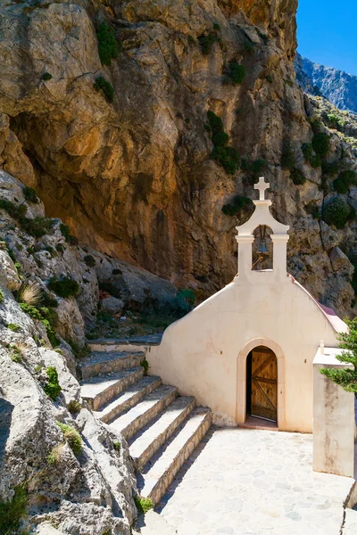 Kleine kerk van st. nicholas in Kreta — Stockfoto