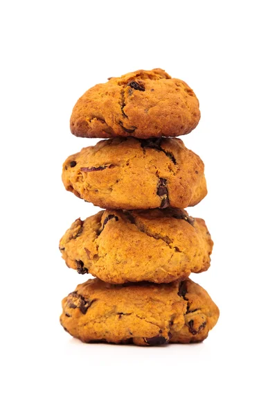 Tårn af hjemmelavede cookies - Stock-foto