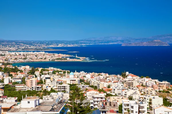 Chania stad above, Kreta — Stockfoto