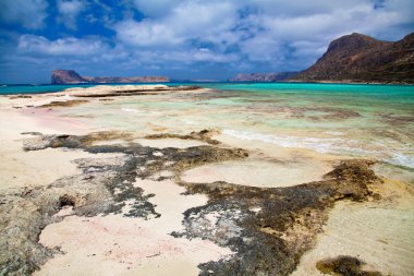 Sahilde balos lagoon rahatlama