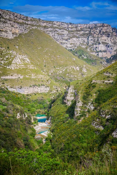 峡谷 cavagrande del cassibile — 图库照片