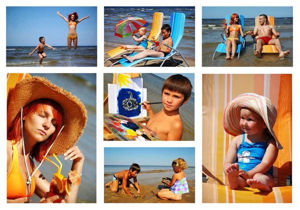 Summer collage — Stock Photo, Image