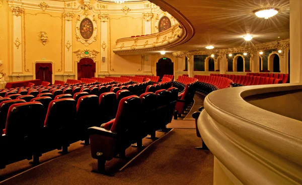 Teatro - vista interior — Fotografia de Stock