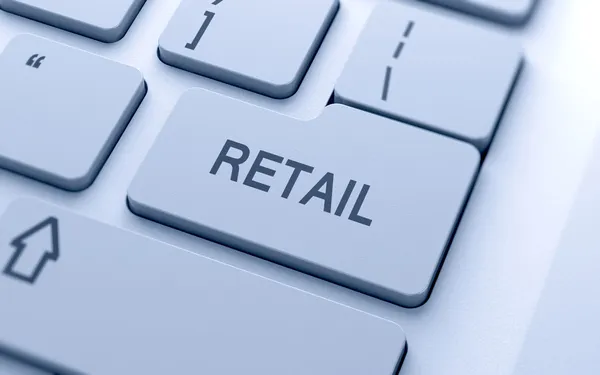 Retail word — Stock Photo, Image