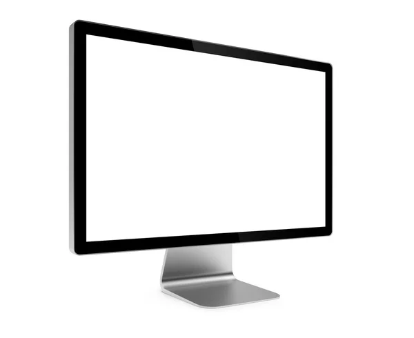 Computer screen isolated — Stock Photo, Image