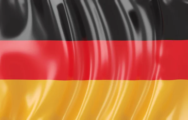 Deutsche Flagge — Stockfoto