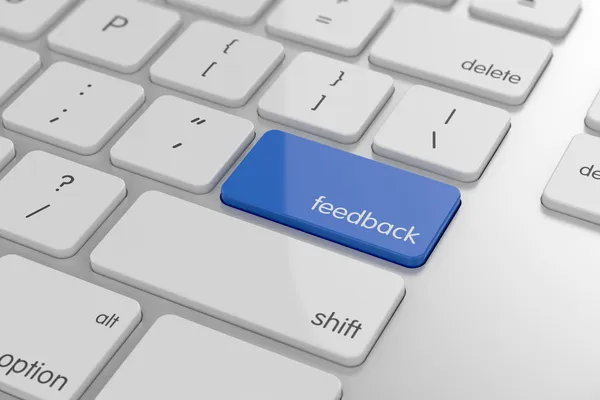 Feedback-knappen — Stockfoto