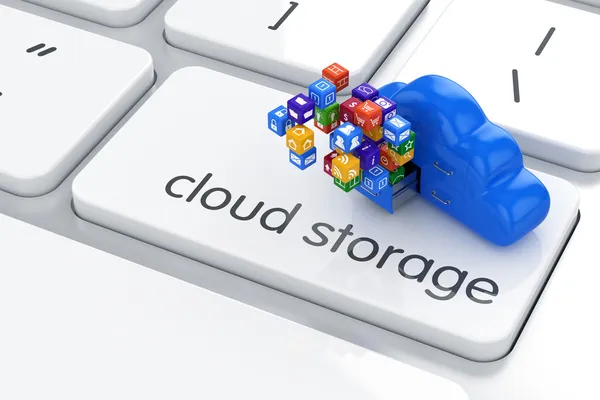 Cloud storage concept — Stock Photo, Image