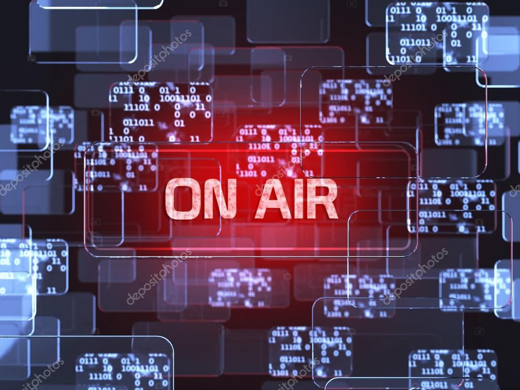 On air screen concept Stock Photo by ©denrud 45519931