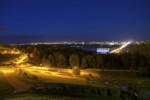 Kiev at night — Stock Photo, Image