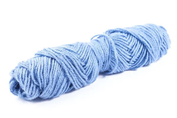 Blue bobbin thread — Stock Photo, Image