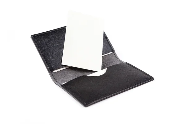 Business cards holder — Stock Photo, Image