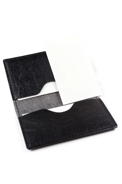 Business cards holder — Stock Photo, Image