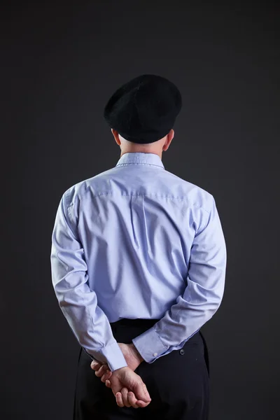Şapkalı adam — Stok fotoğraf