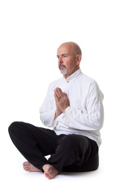 Olgun erkek meditasyon