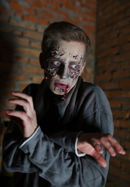 korkunç çirkin adam portresi