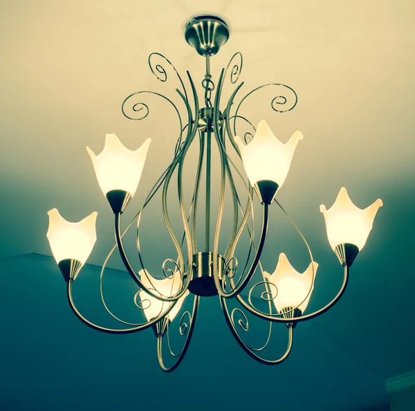 Chandelier - decorative element — Stock Photo, Image