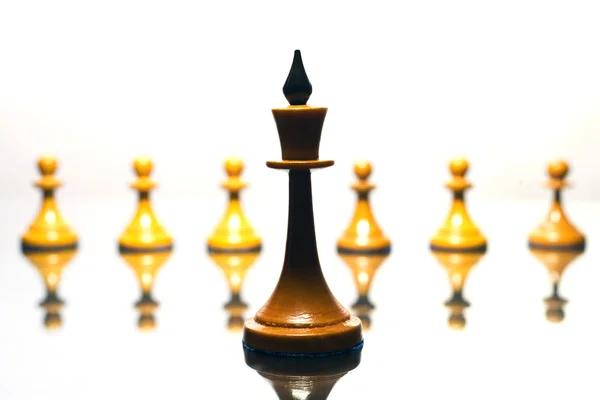 Gry w szachy — Zdjęcie stockowe
