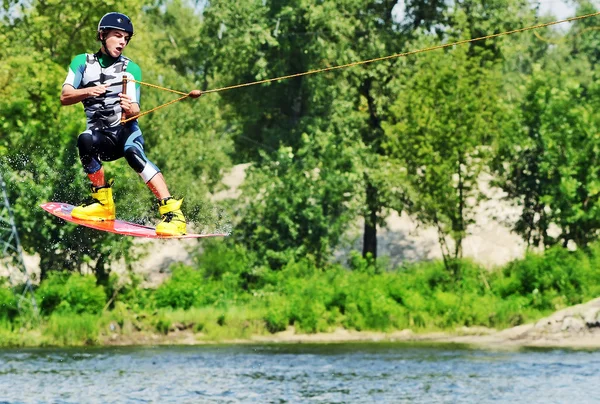 Kite Boarding — Fotografia de Stock