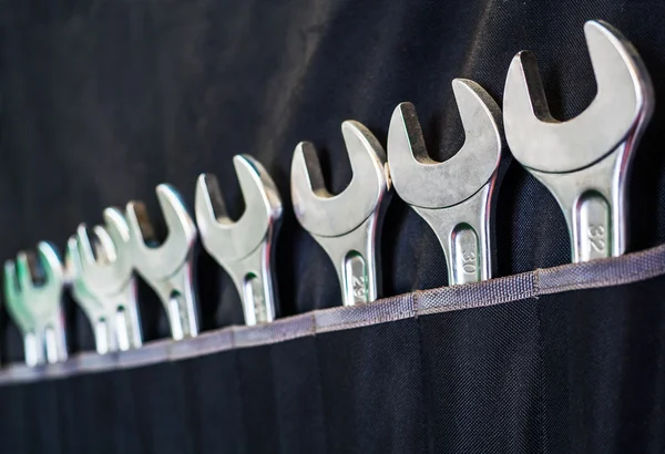 Conjunto de ferramentas de chave inglesa — Fotografia de Stock