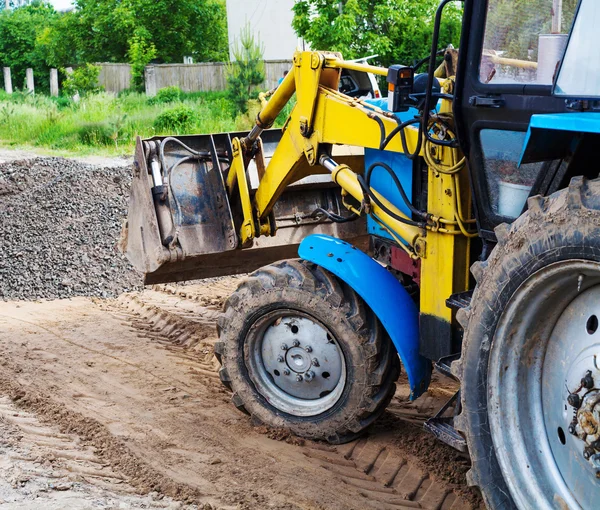 Grader tractor — Stock Photo, Image