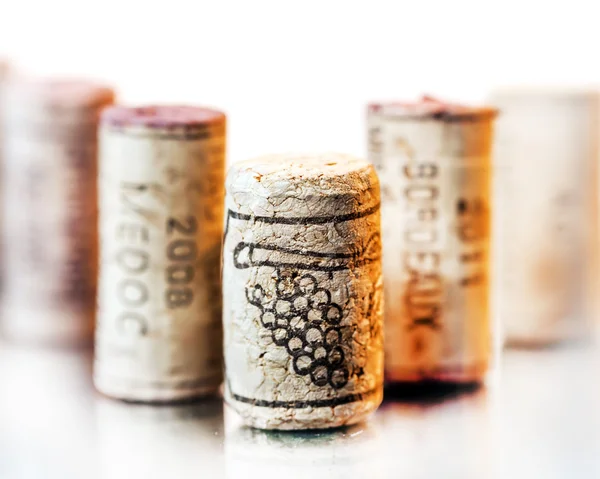 Kurken wijnMantarlar şarap — Stockfoto