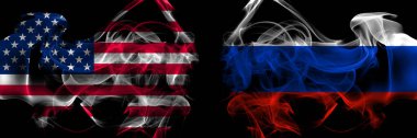 Amerika Birleşik Devletleri Rusya 'ya karşı, Rus duman bayrakları yan yana