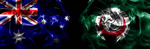 Bandiere Dell Australia Australian Oic Organizzazione Della Cooperazione Islamica Bandiera — Foto Stock