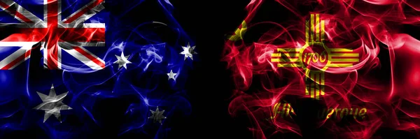 Флаги Австралии Австралии Соединенных Штатов Америки Америки Сша Сша Америки — стоковое фото