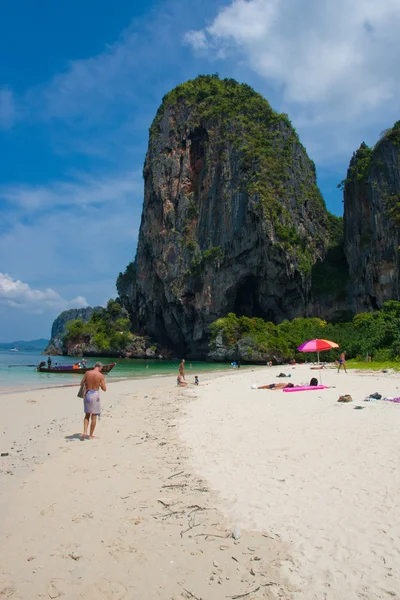 Thailand witte strand — Stockfoto