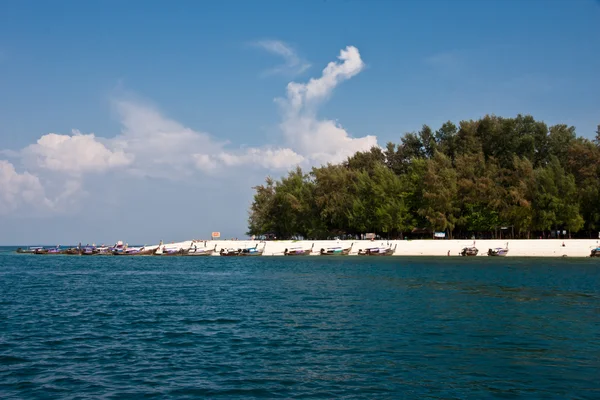 Thailand White Beach — Stock Photo, Image
