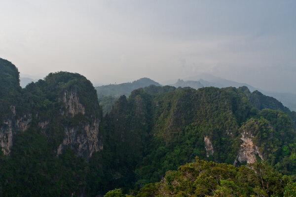 Thailand Mountains in Krabi