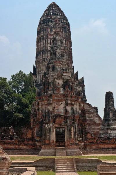 Unesco-Tempel von Ayutthaya — Stockfoto