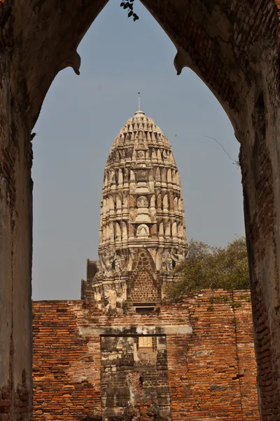 Ayutthaya unesco świątyń — Zdjęcie stockowe