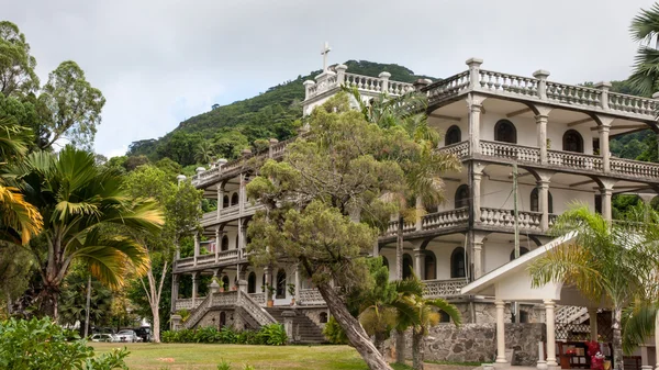 Capuchin House Victoria Seychelles — Stock Photo, Image