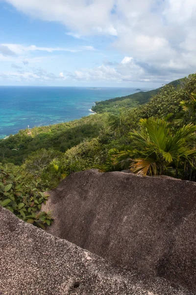 Seychellen eiland praslin — Stockfoto