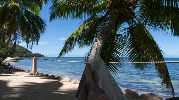 Seychelles Hotel de luxo em Praslin — Fotografia de Stock