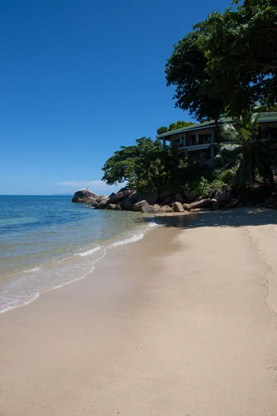 Seychelles Hotel de luxo em Praslin — Fotografia de Stock