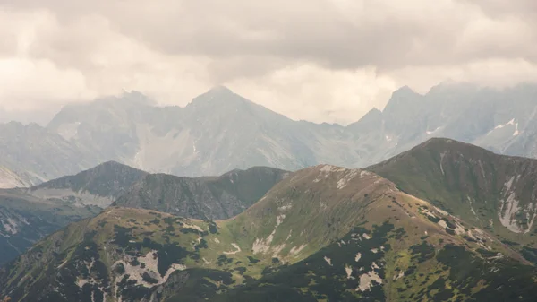 Vues sur les montagnes Tatry et Trekking Czerwone Wierchy — Photo