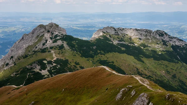 Tatry Mountains Views and Trekking Czerwone Wierchy — Stock Photo, Image