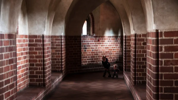 Křižácký hrad Malbork — Stock fotografie